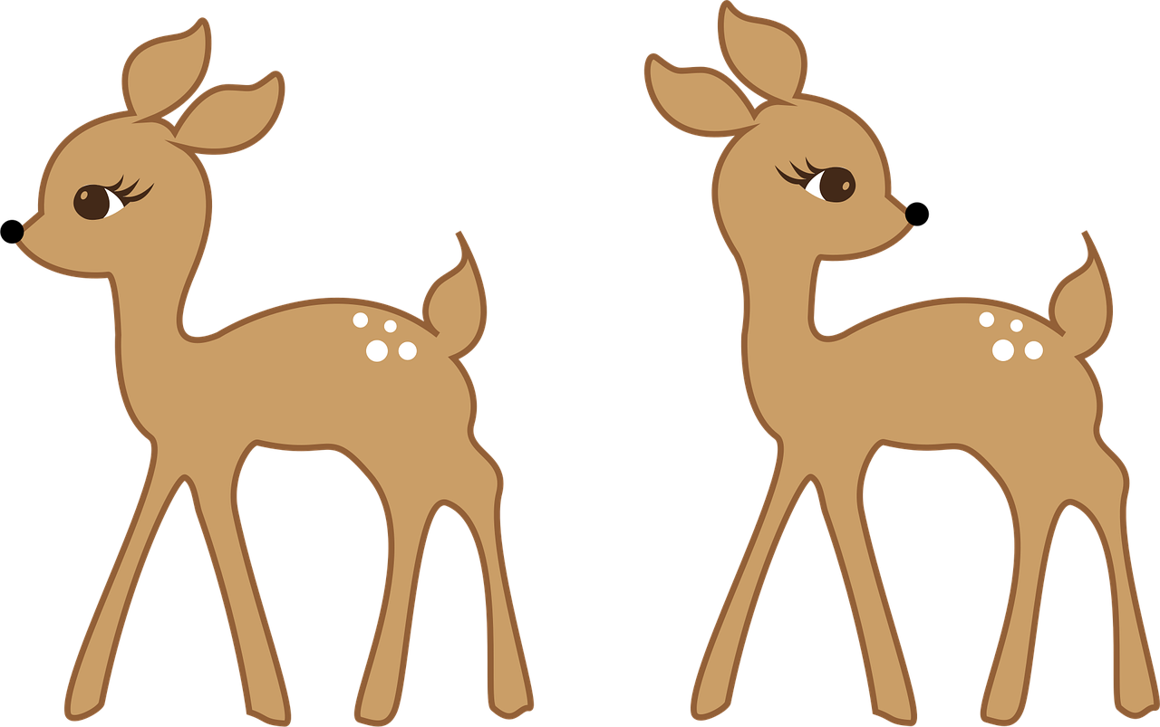 Deer Application Bambi Stickdatei