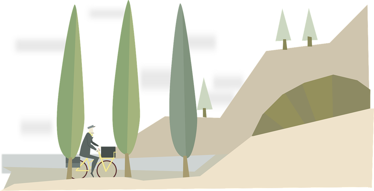 Bicycle France Landscape