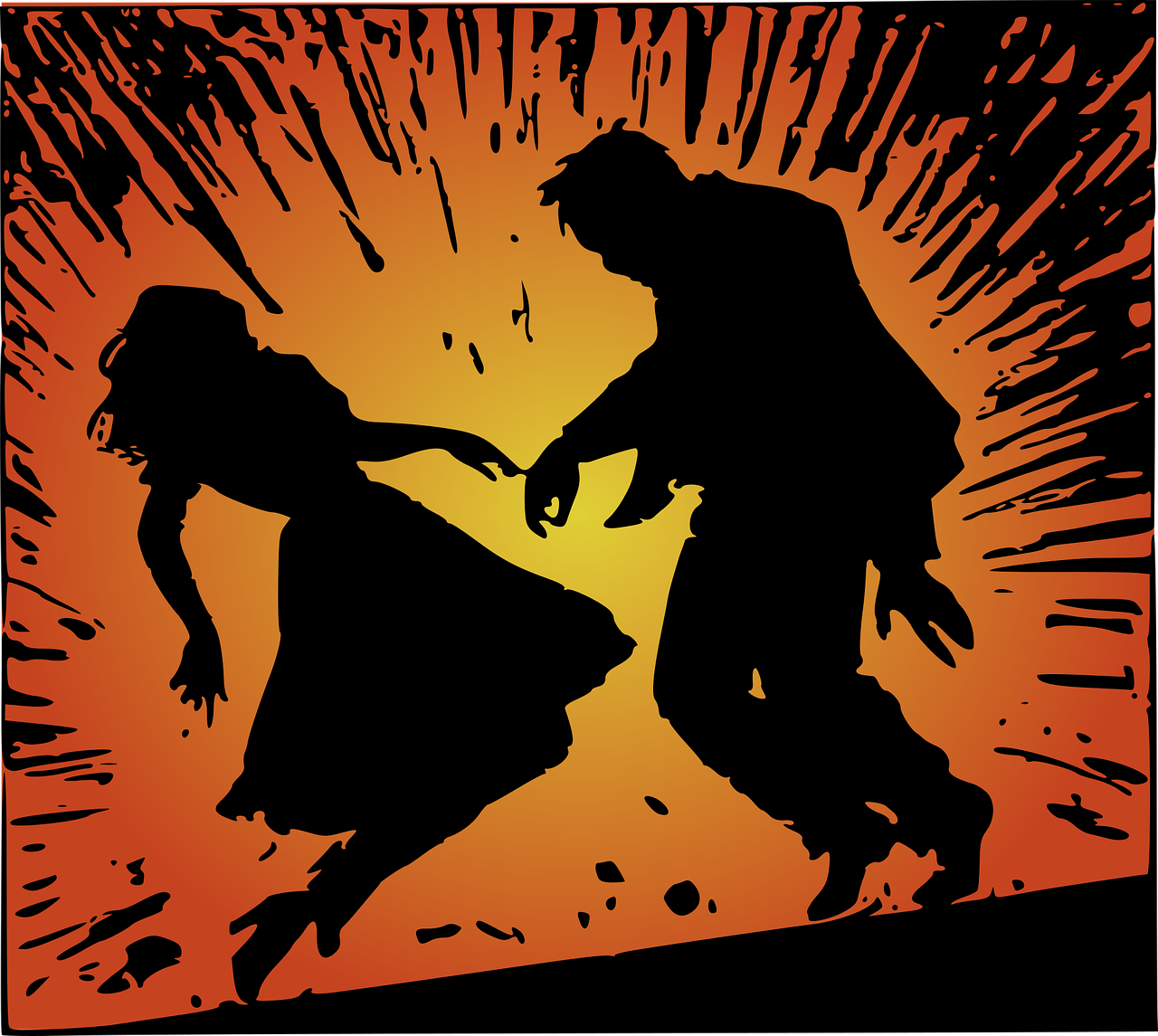Blast Couple Explosion Stickdatei – Herzen & Liebe