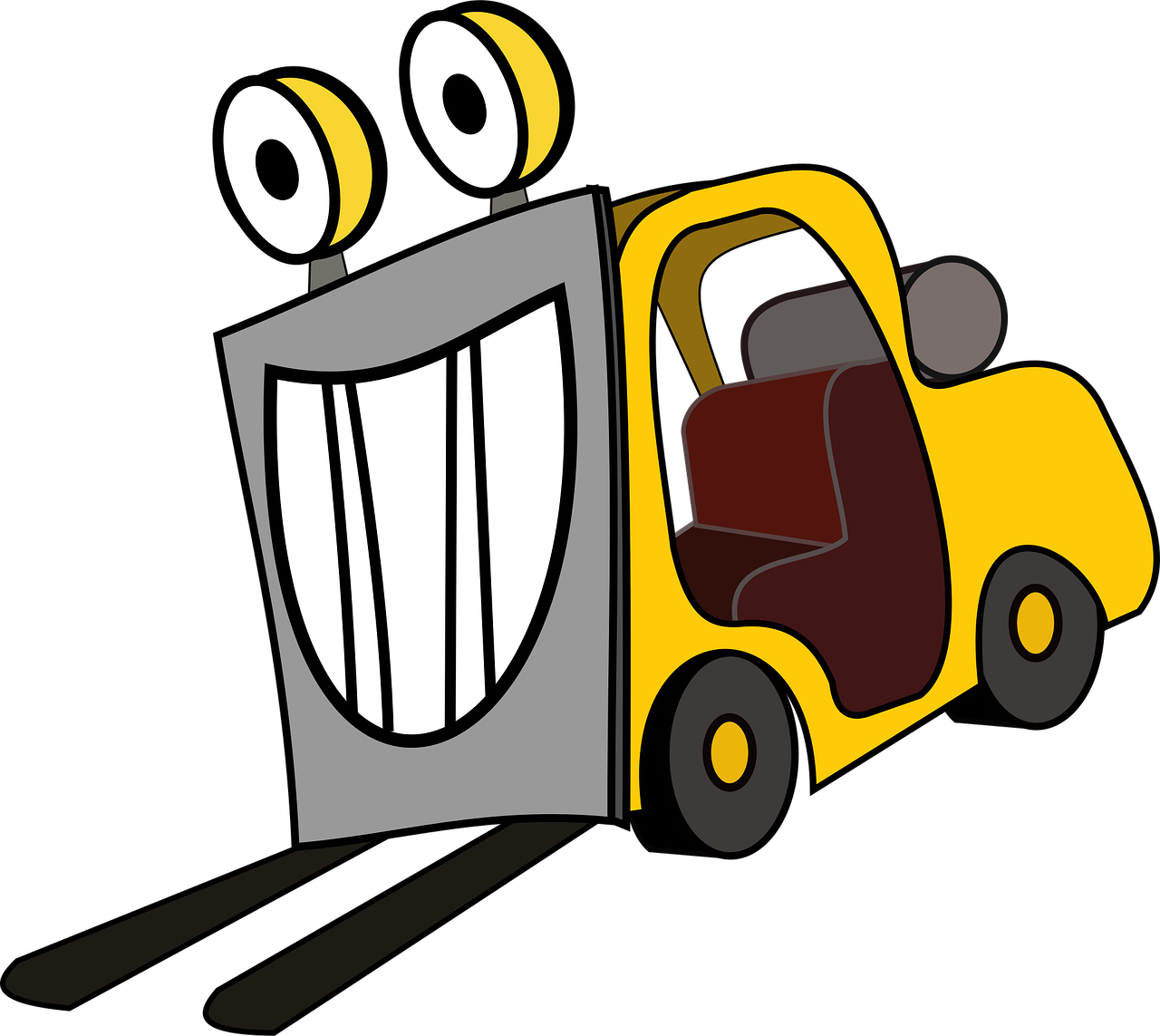 Forklift Lift truck Truck Stickdatei – Fahrzeuge