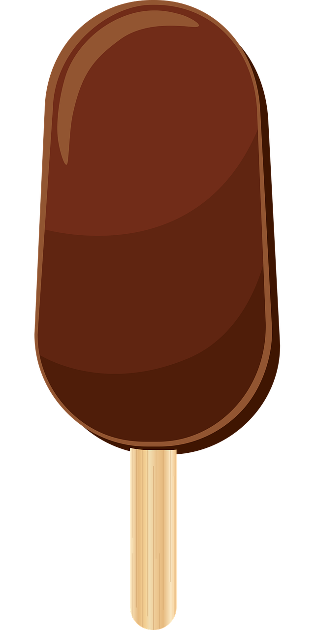 Chocolate ice cream Chocolate Nature Stickdatei