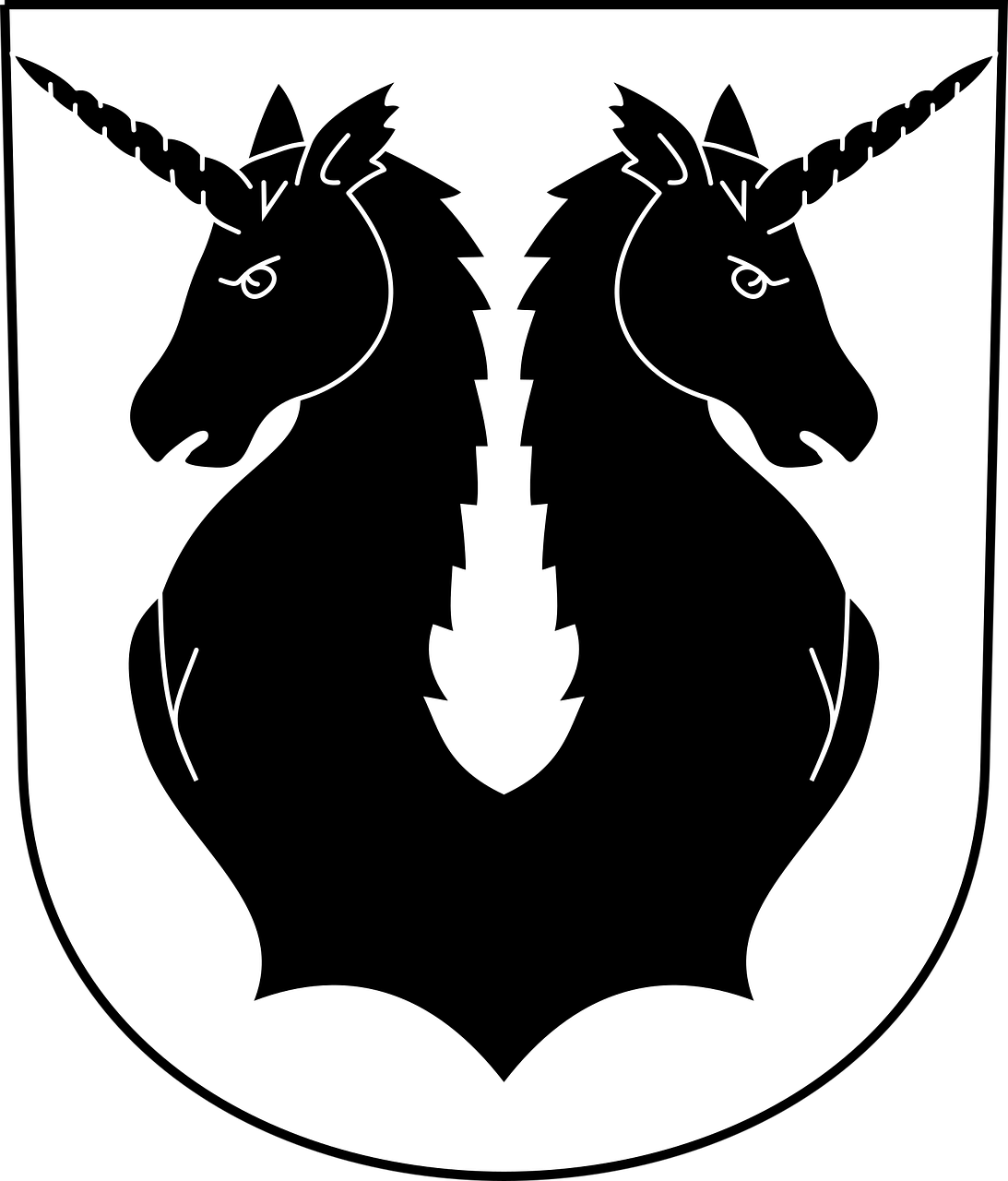 Crest Flag Swiss Stickdatei