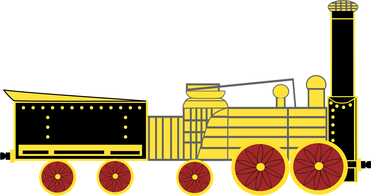 Locomotive Railroad Train