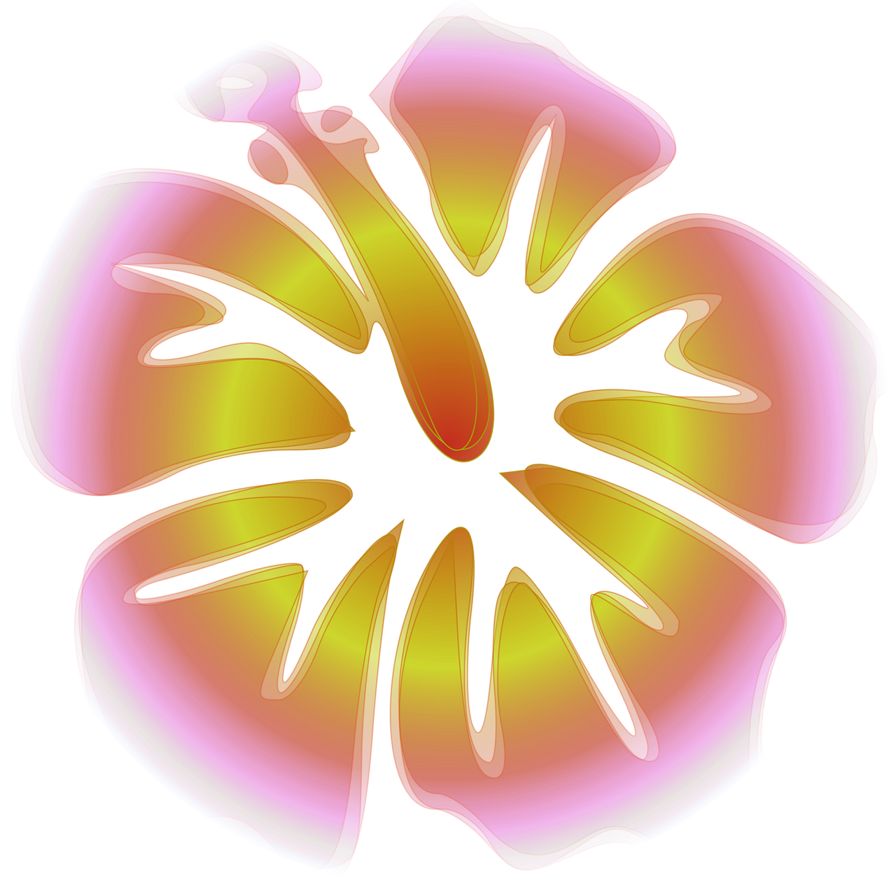 Hibiscus Rose of sharon Decoration