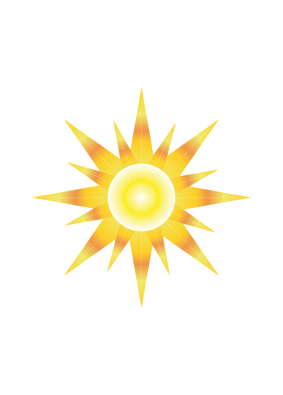 Sun Brightness Light Stickdatei