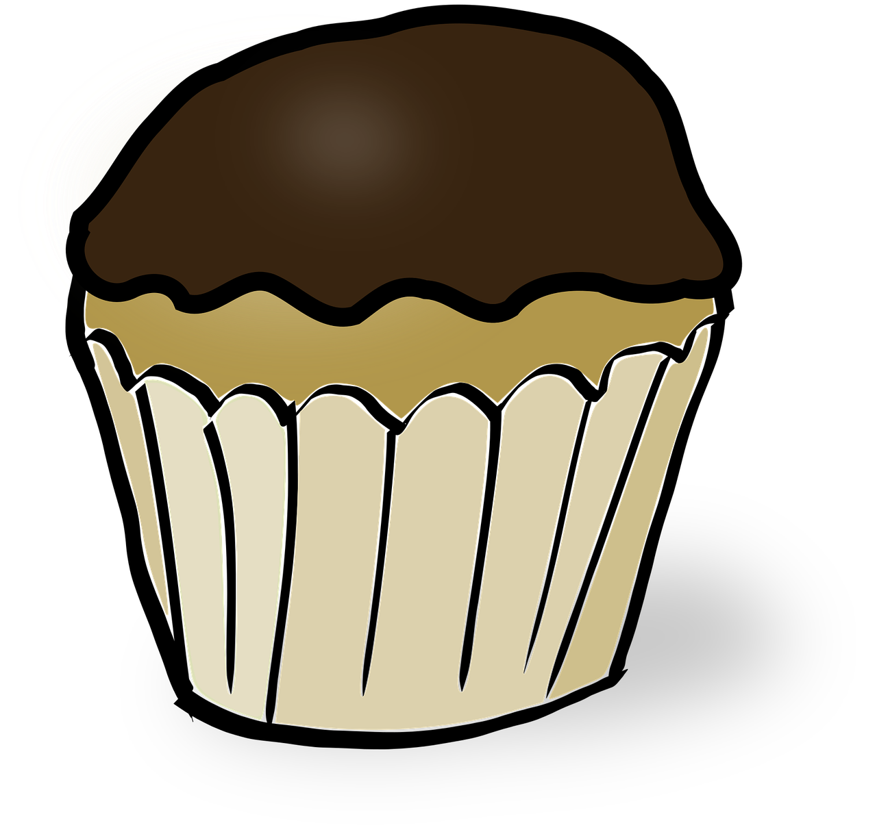 Muffin Chocolate Cupcake