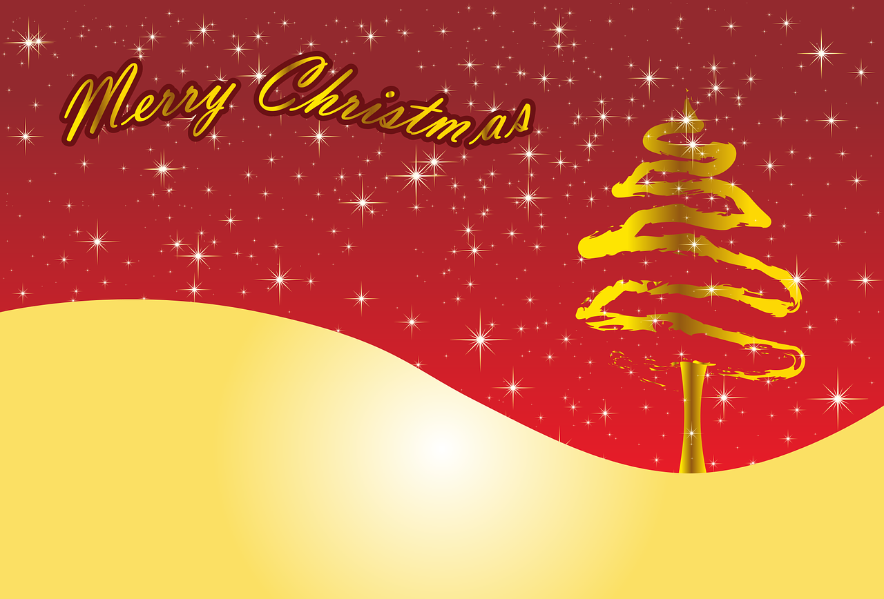 Card Christmas New year