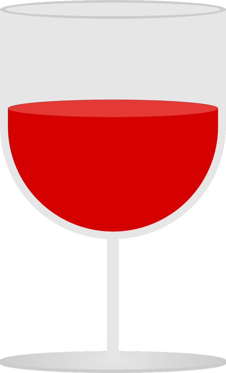 Wine Glass Symbol Stickdatei – Essen & Trinken