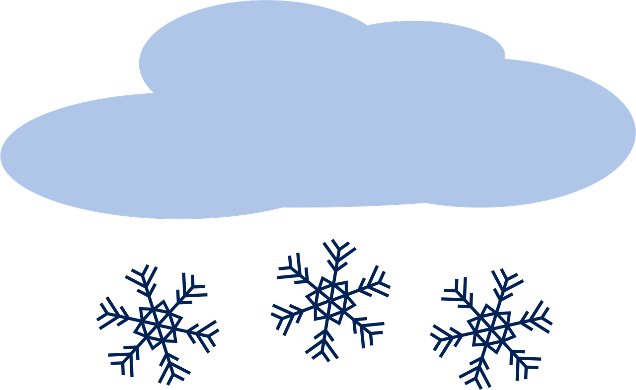 Cloud Winter Snow Stickdatei – Weihnachten