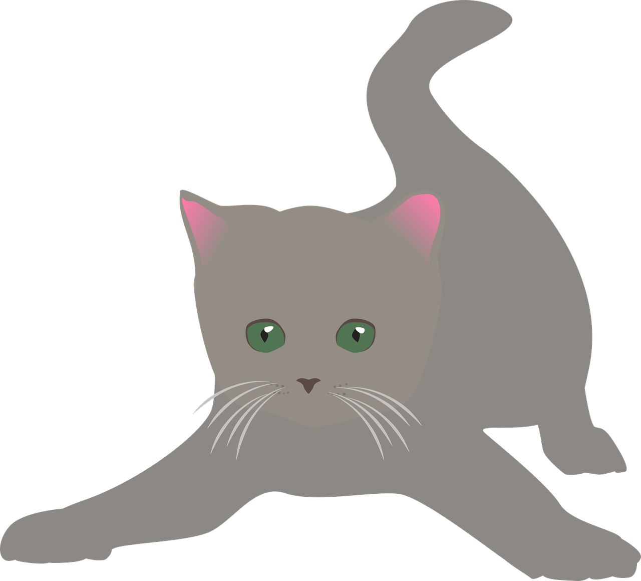 Kitten Cat Animal Stickdatei – Tiere