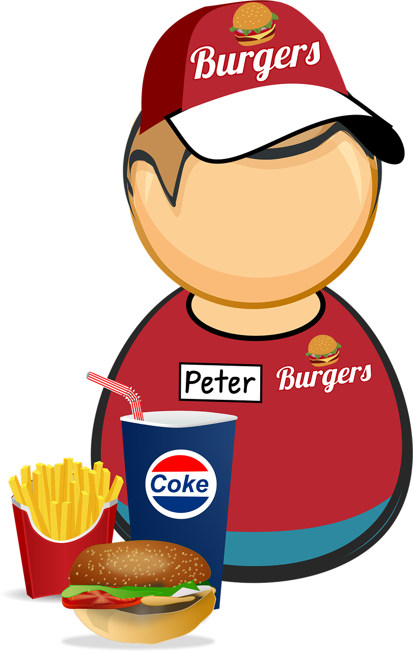 Burger Coke Cola