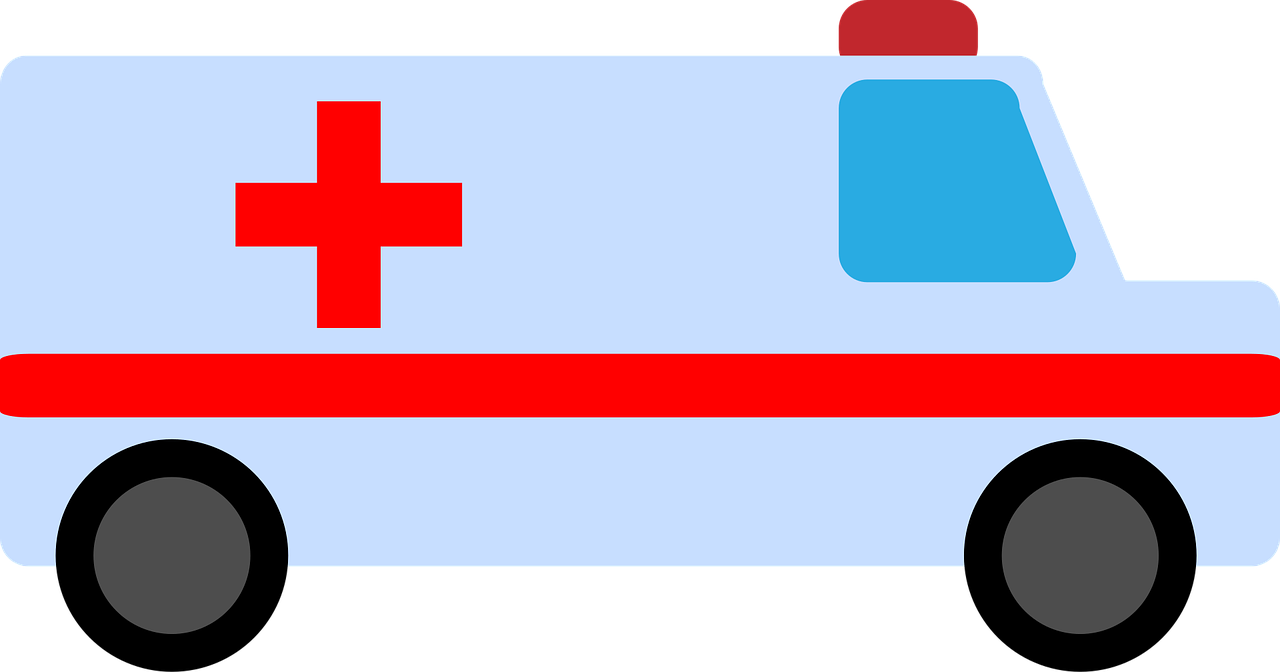 Ambulance Hospital Medical Stickdatei