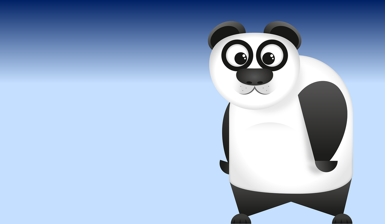 Panda bear Giant panda Black-and-white Stickdatei