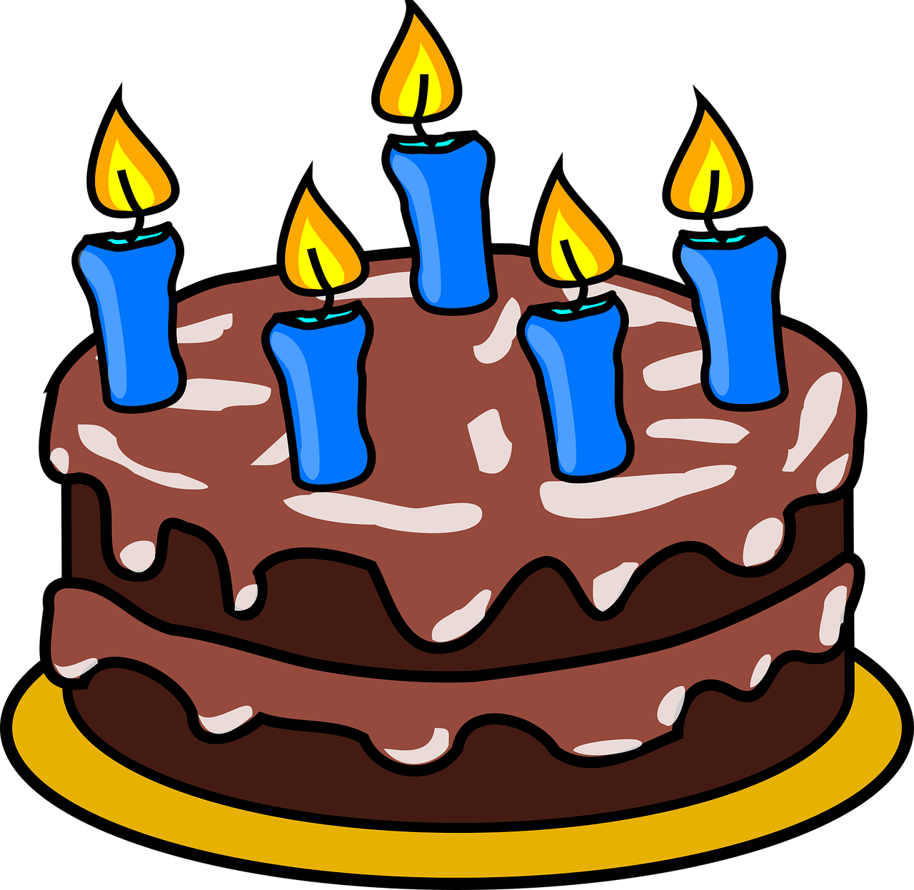 Cake Chocolate Birthday cake Stickdatei – Essen & Trinken