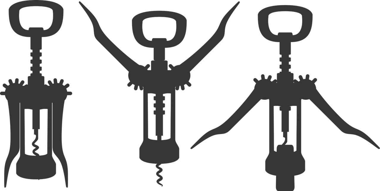 Bottle opener Wine Bottle Stickdatei – Essen & Trinken