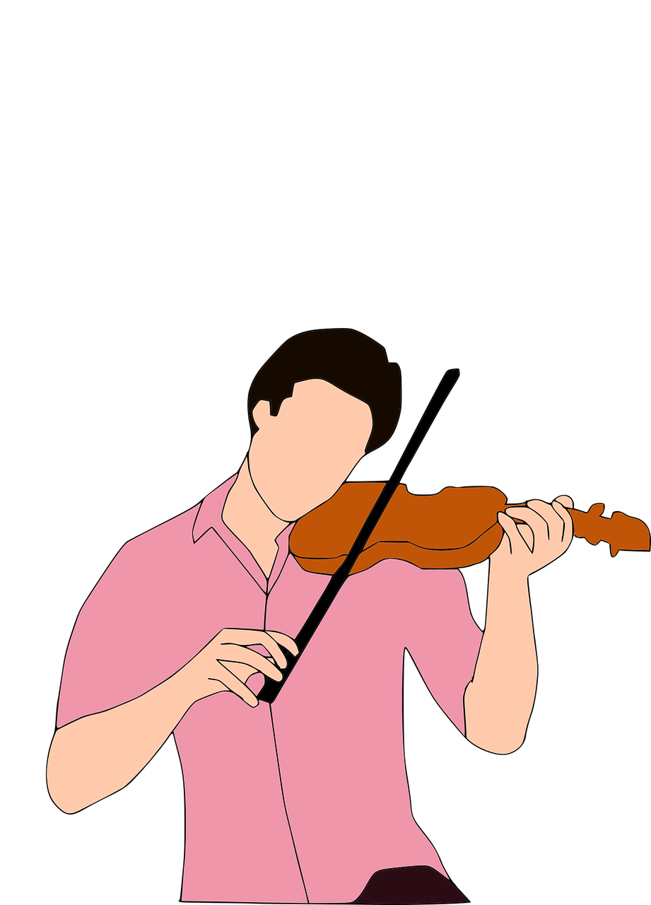 Violin Man Play