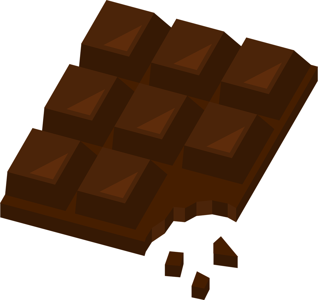 Chocolate Sweet Dessert Stickdatei – Essen & Trinken