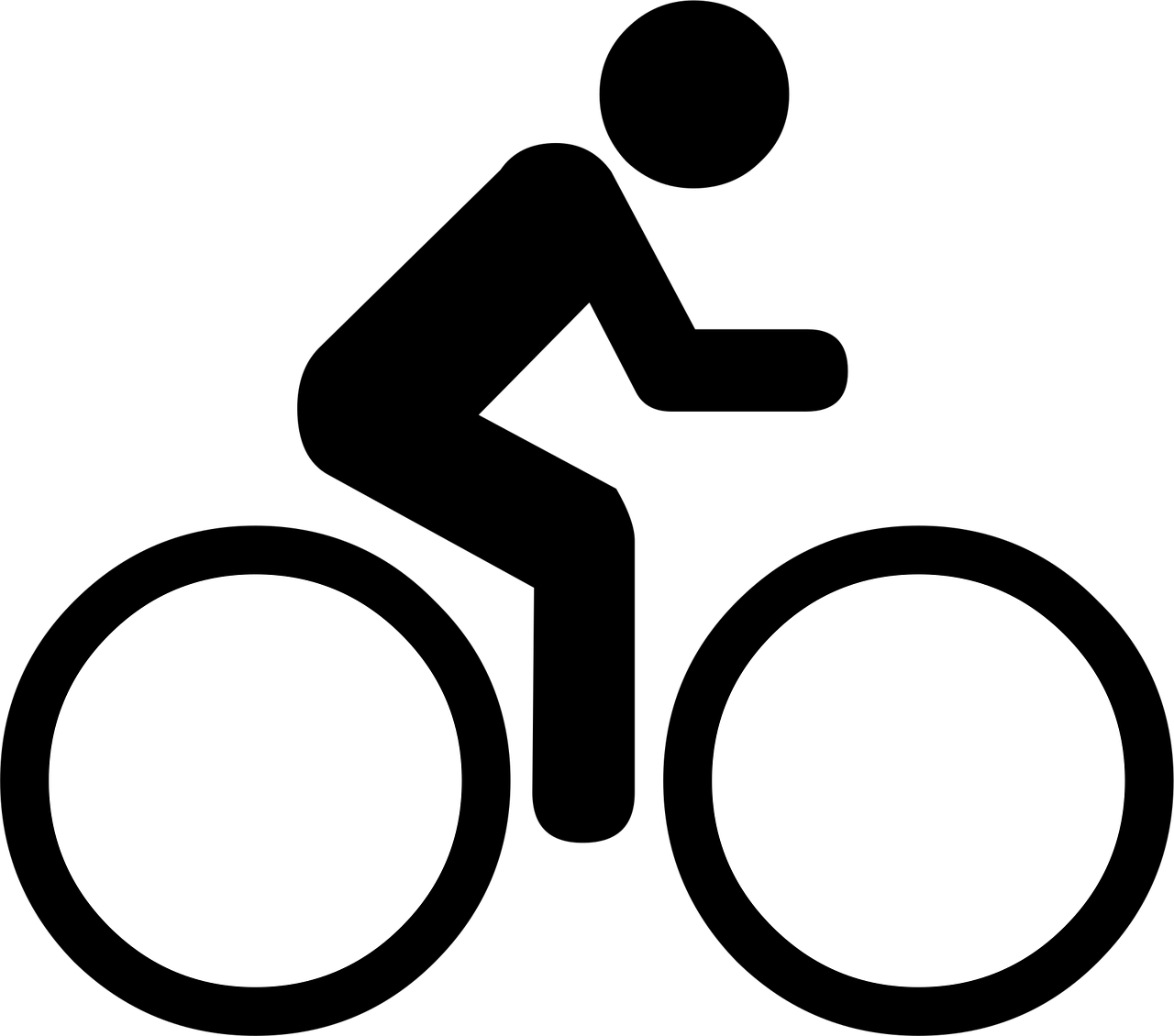 Bike Bicycle Pictogram