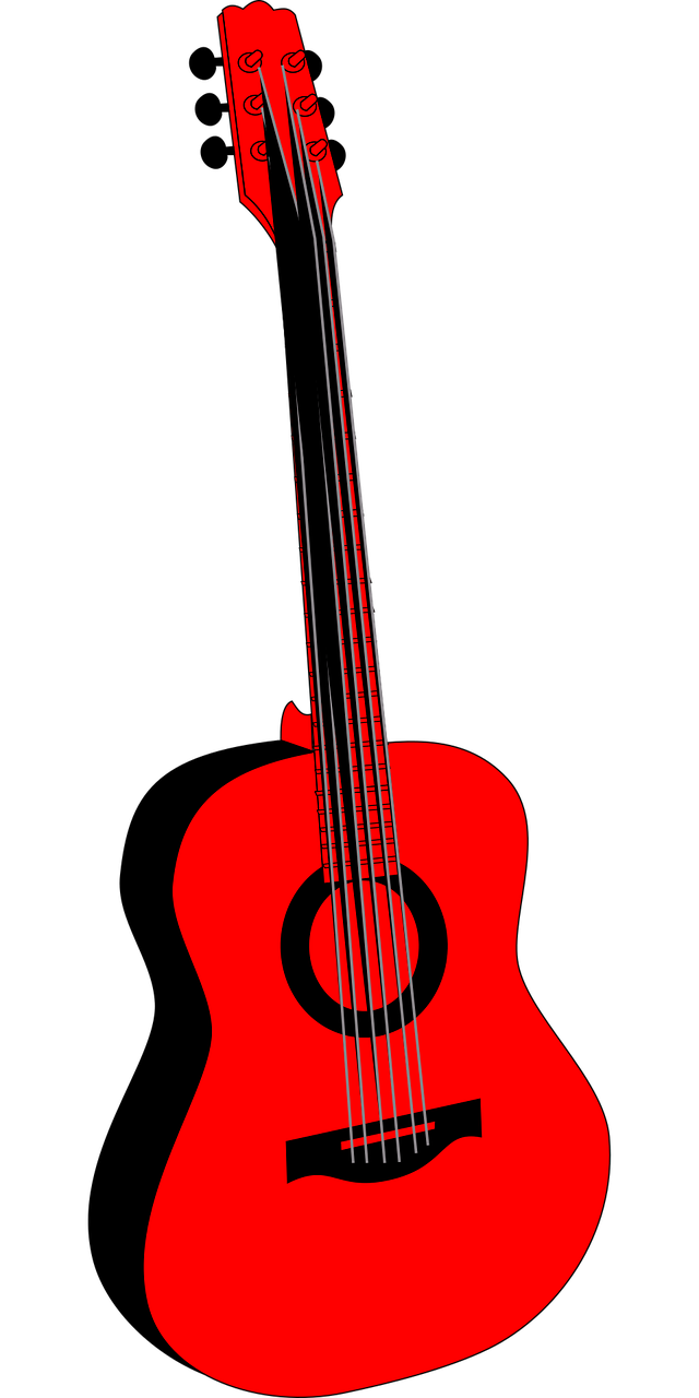 Guitar Instrument Music Stickdatei – Musik