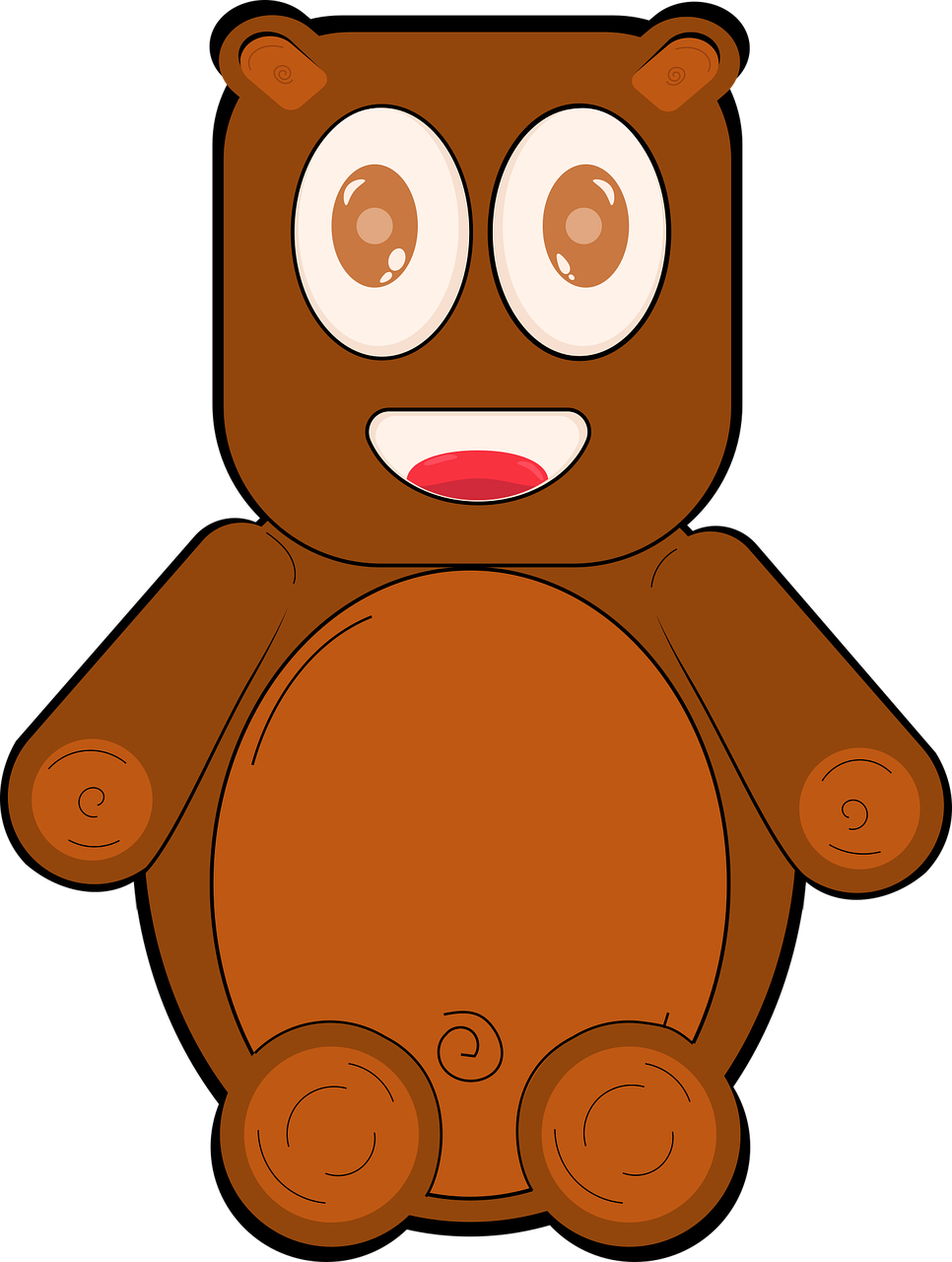 Bear Teddy bear Child bear Stickdatei – Tiere