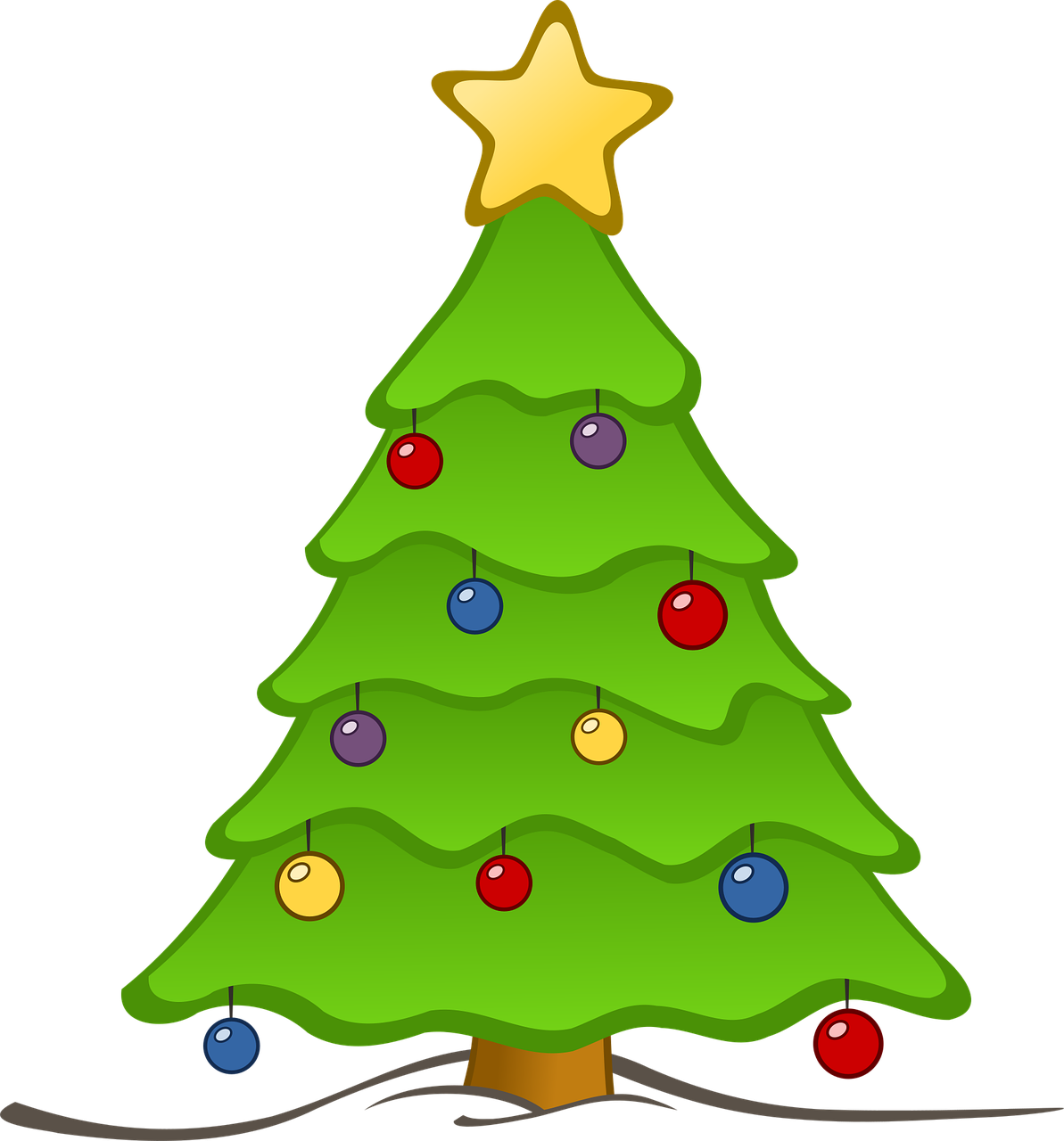 Christmas tree Ornament Christmas Stickdatei – Weihnachten