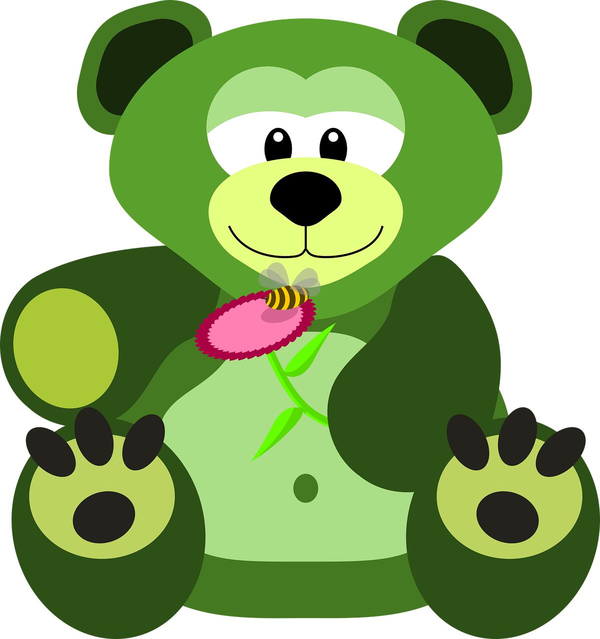 Teddy bear Bear Knuffig Stickdatei