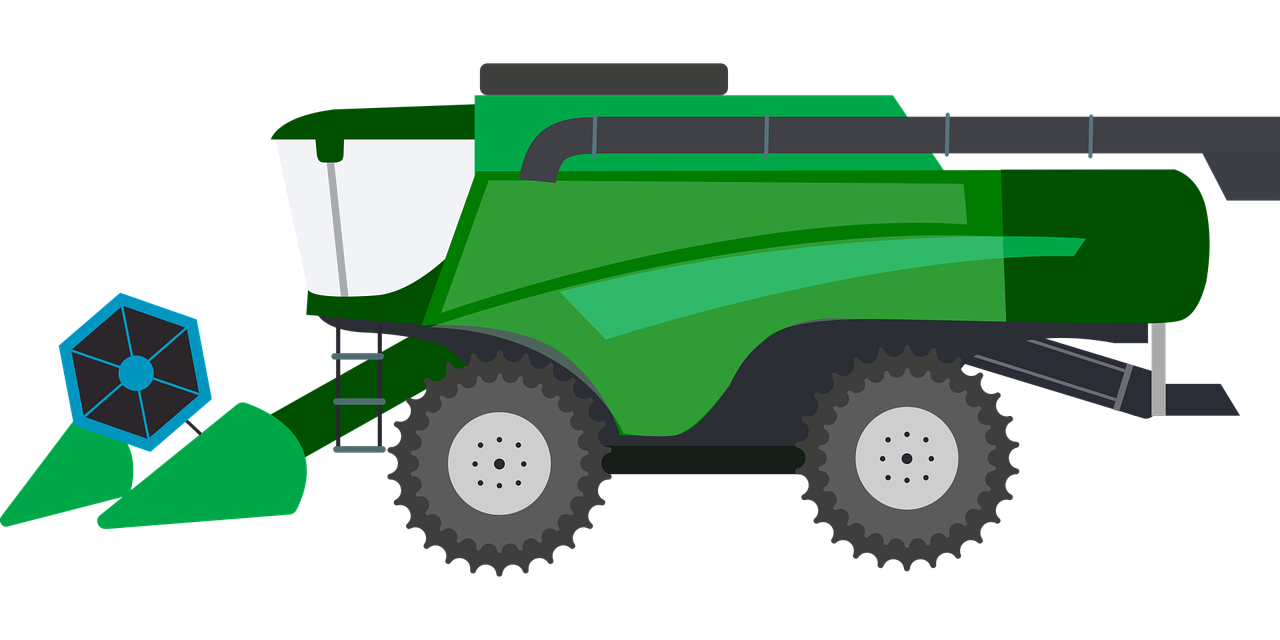 Harvester Tractor Agriculture