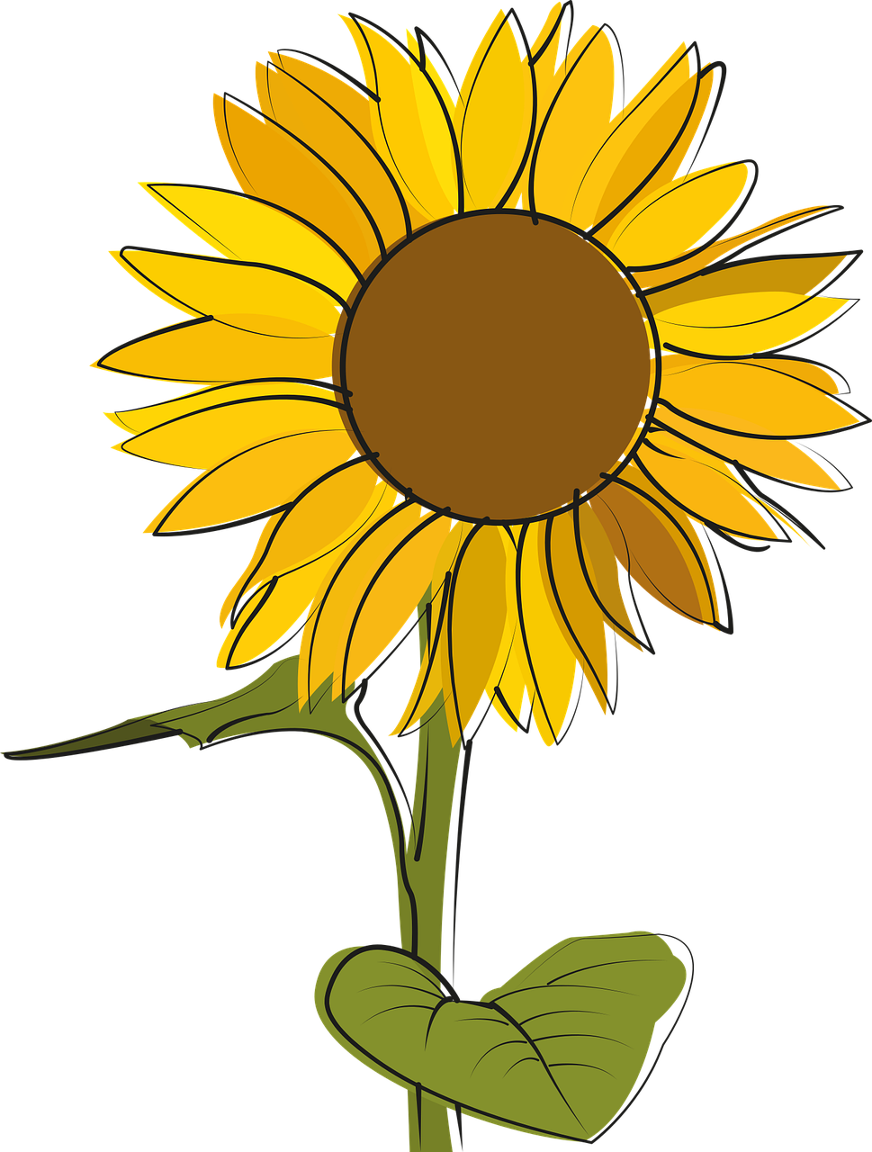 Sunflower Sun Flower background Stickdatei