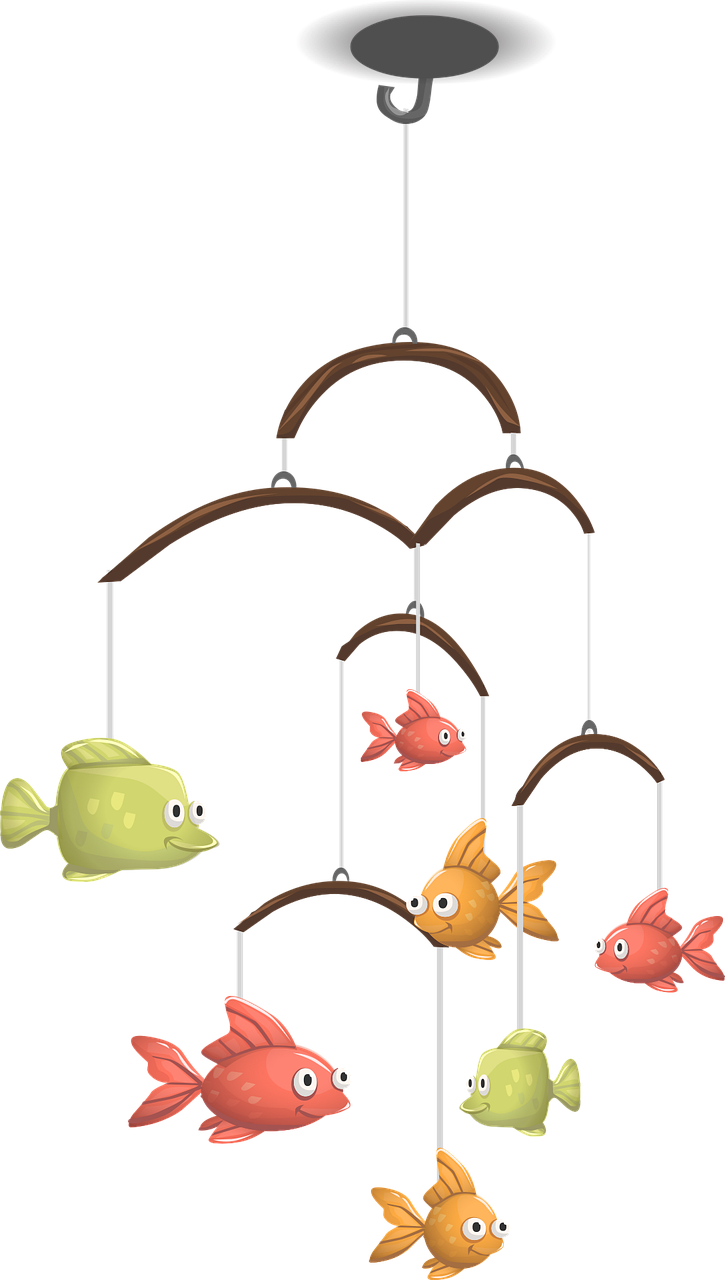 Baby mobile Toy Fish