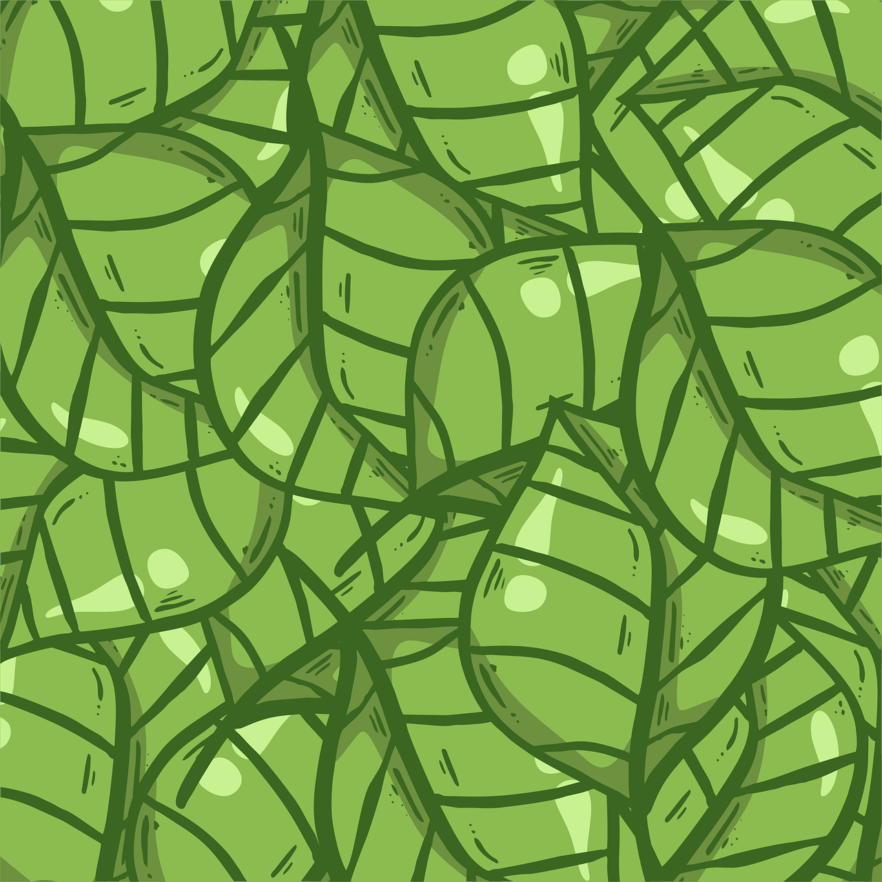 Background Pattern Leaves Stickdatei