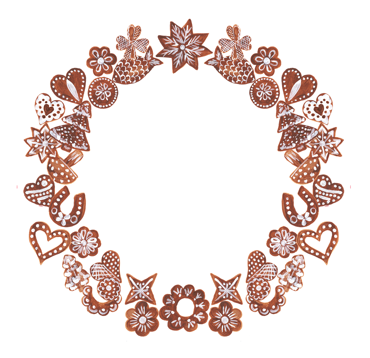 Gingerbread Christmas Fringe