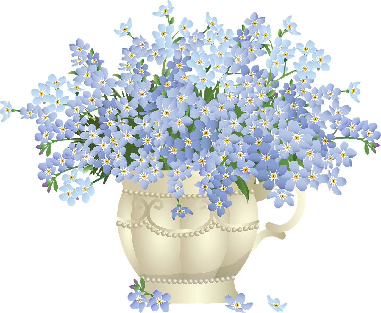 Forget-me-not Flowers Bouquet
