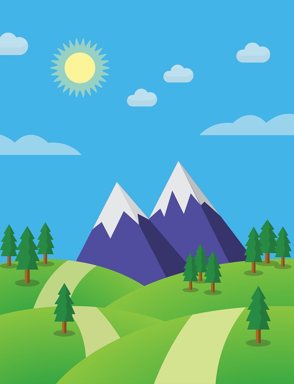 Landscape Mountain Nature