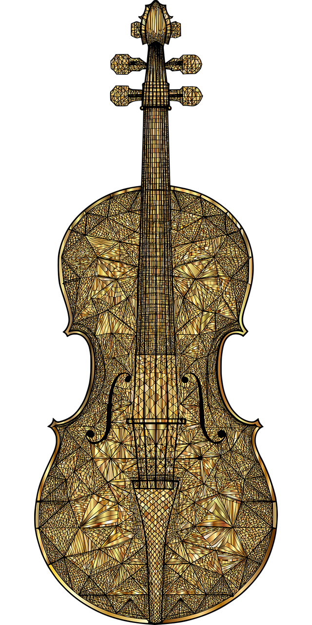 Violin Musical instrument Music Stickdatei