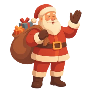 Santa claus Christmas Santa Stickdatei