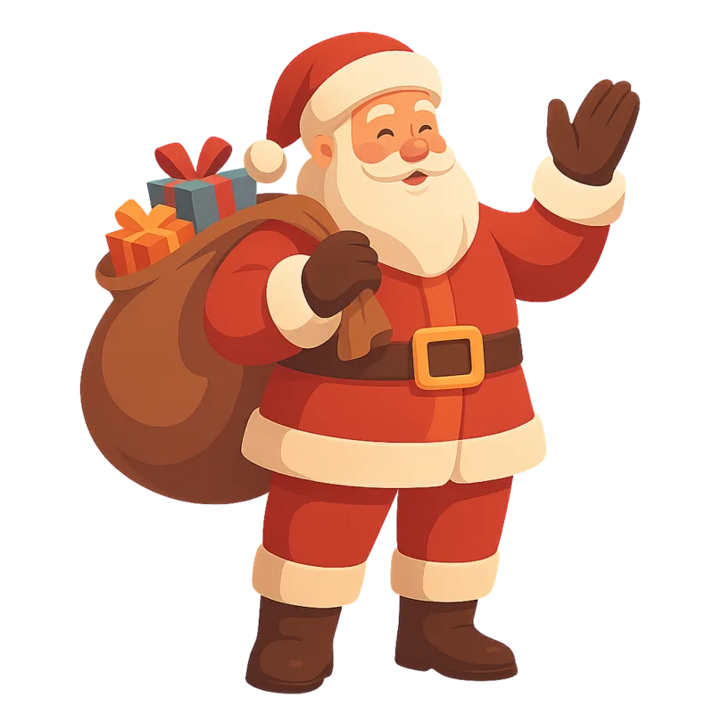 Santa claus Christmas Santa Stickdatei – Weihnachten