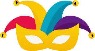 Carnival Carnival mask Dress Stickdatei