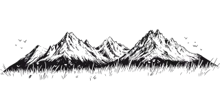 Mountains Tops Mountain range Stickdatei