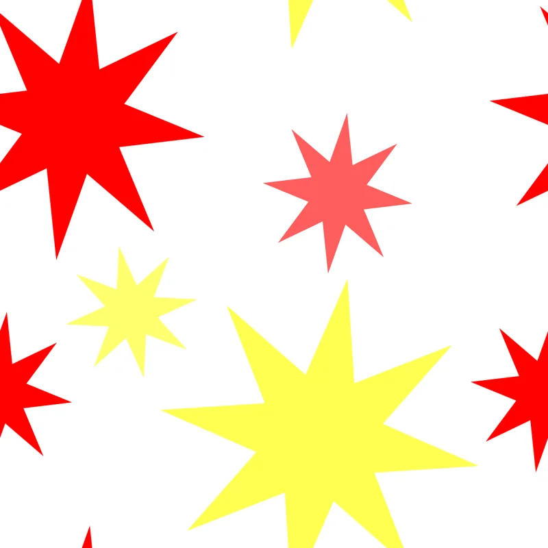 Stars Seamless Pattern Stickdatei – Natur