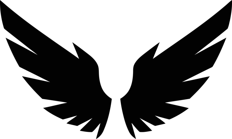 Wings Icon Symbol Stickdatei – Weihnachten