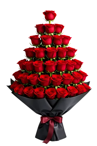 Red roses Rose bouquet Luxury flowers Stickdatei
