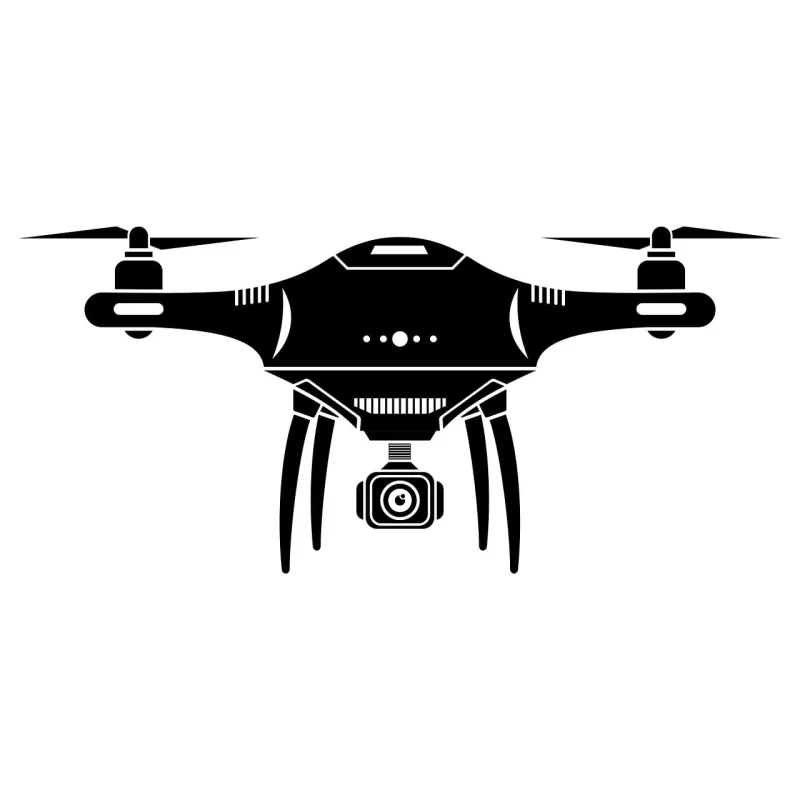 Drone Technology Icon Stickdatei – Fahrzeuge
