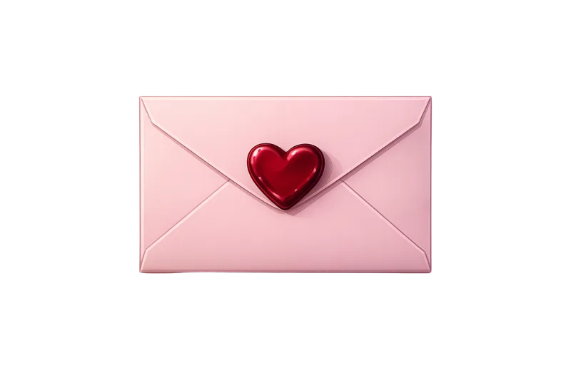 Love letter Envelope Heart seal Stickdatei – Herzen & Liebe