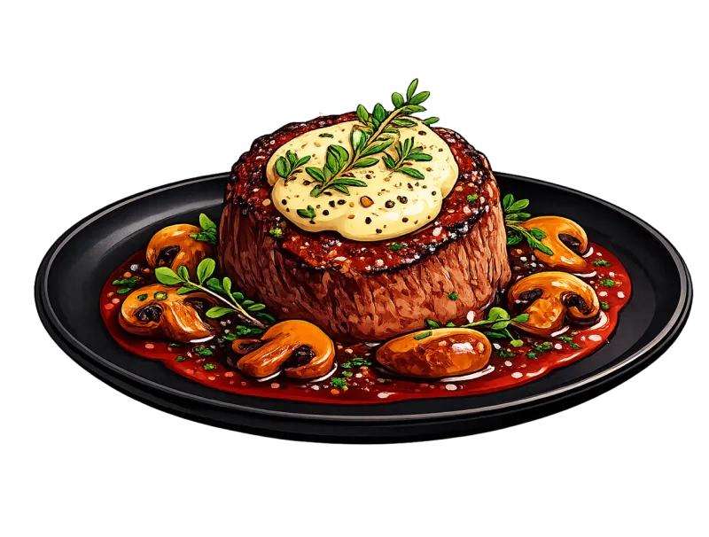 Filet mignon Steak Beef tenderloin Stickdatei – Natur