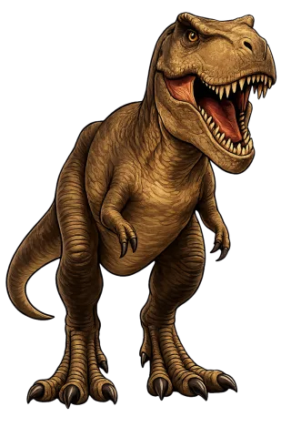T rex Tyrannosaurus rex Dinosaur Stickdatei – Kinder