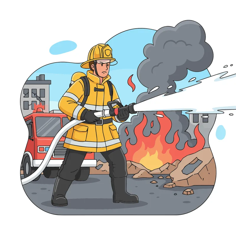 Firefighter Fire rescue Emergency service Stickdatei – Fahrzeuge