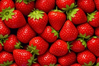 Strawberry Strawberries Fruit Stickdatei