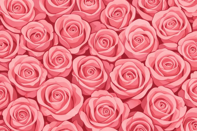 Pink roses Rose pattern Floral background Stickdatei – Blumen