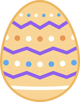 Easter Egg Colorful Stickdatei