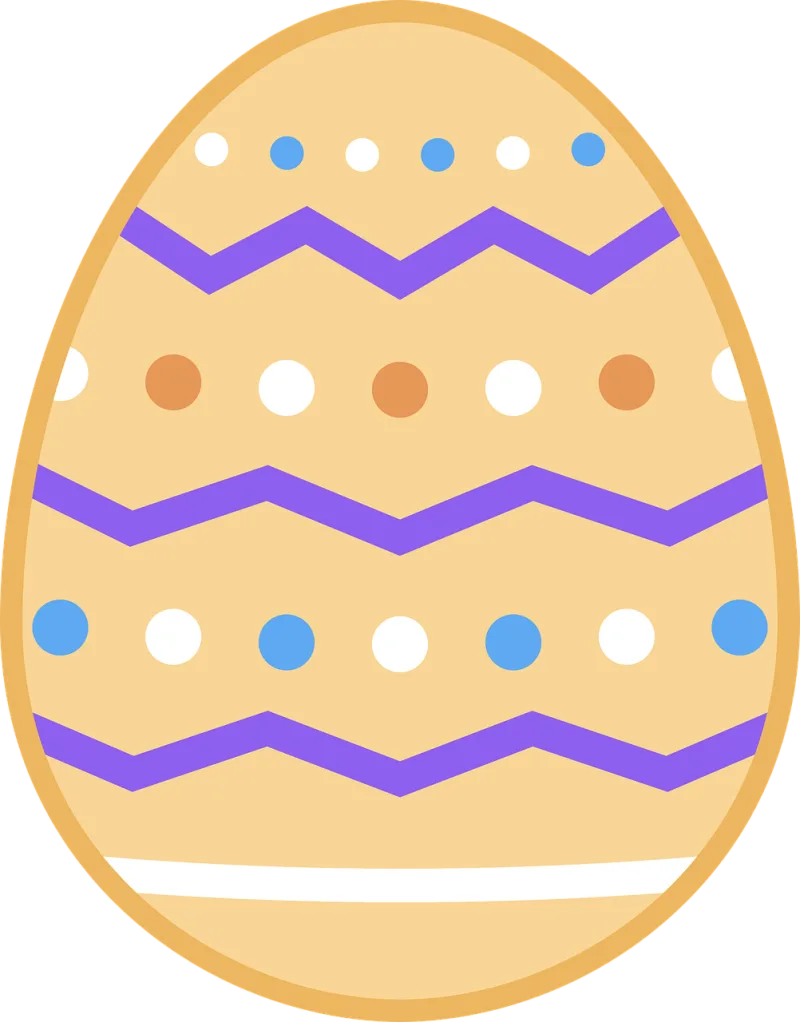 Easter Egg Colorful Stickdatei – Weihnachten
